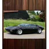 Металлическая табличка De Tomaso Mangusta 214